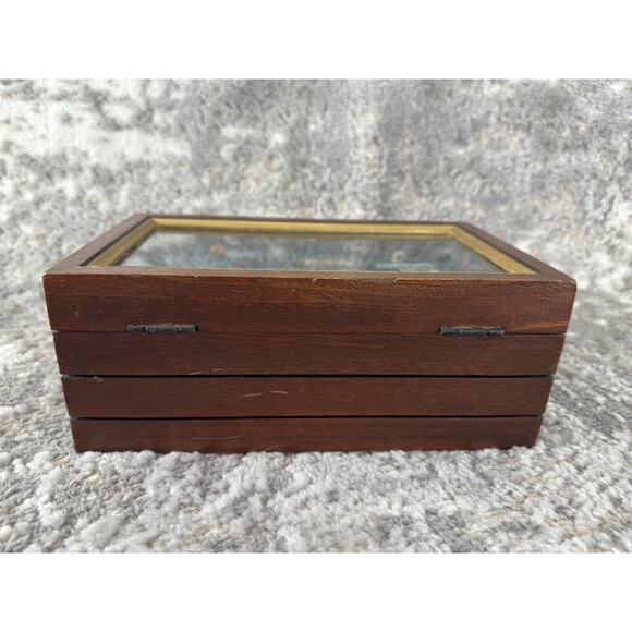 Vintage History of Golf • Wood Shadow Box/Keepsake Storage - Picture 5 of 7